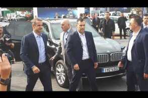 Thestival.gr Άφιξη Μητσοτάκη ΔΕΘ