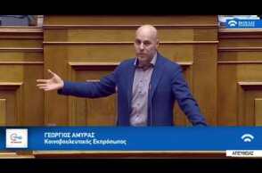 Γιώργος Αμυράς για την τροπολογία για τα αντισταθμιστικά και τα πεπραγμένα των ΣΥΡΙΖΑΝΕΛ