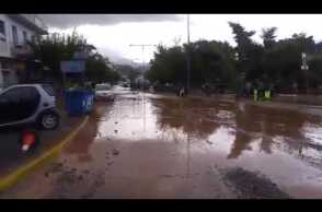 Πλημμύρα στην Καλαμάτα - 07/09/2016