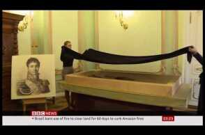 Charles-Étienne Gudin's body discovered? (Russia/France) - BBC News - 30th August 2019
