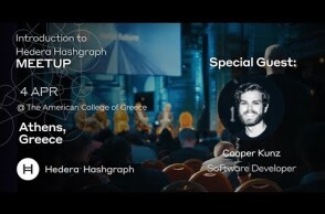 Hedera Meetup Αθήνα Απρίλιος 2019 promo video