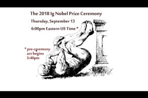 The 28th First Annual Ig Nobel Prize Ceremony (2018) (RAW UNCUT)