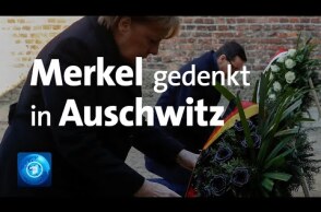 Merkel-Rede in Auschwitz - erster Kanzler-Besuch seit Kohl 1995