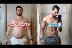 My 3 Month Body Transformation Time-lapse (202lbs-160lbs)