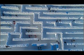 Snowlandia Zakopane 2017, Największy Śnieżny Labirynt na świecie