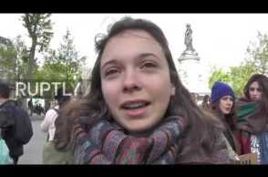 France: Clashes erupt during Paris anti-Le Pen and Macron protest