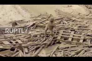 Peru: Woman’s dramatic fight for life caught on camera