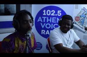 Moose και Νέγρος του Μοριά στο στούντιο του Athens Voice Radio 102.5