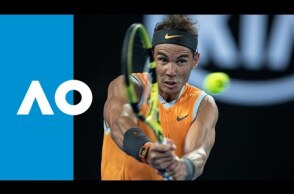 Stefanos Tsitsipas v Rafael Nadal match highlights (SF) | Australian Open 2019