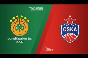 Panathinaikos OPAP Athens - CSKA Moscow Highlights | Turkish Airlines EuroLeague RS Round 15