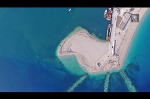 Η παραλία με τα χίλια πρόσωπα | Αμμόγλωσσα Λευκάδας Ammoglossa Lefkada Greece Drone