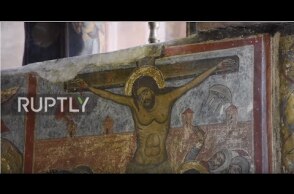 Father, son, and the holy SAUCER: Can this Byzantine fresco prove that UFOs exist?