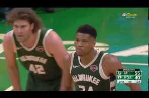 Giannis Antetokounmpo airballs 2 free throws! Robert Williams NASTY dunk - 10/30/2019