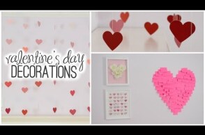 DIY Room Decorations for Valentine's Day! ♡