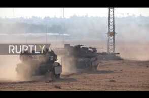 Israel: Israeli tanks deployed near Gaza border as tensions escalate
