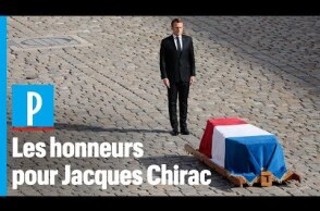 Hommage à Jacques Chirac : les honneurs funèbres militaires aux Invalides