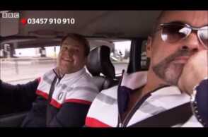 George Michael in James Corden's first Carpool Karaoke for Comic Relief