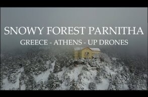 Εθνικός Δρυμός Πάρνηθας. 27/12/2018 ο πνεύμονας της Αττικής ντυμένος στα λευκά. Up Drones