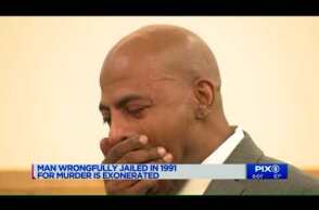 Man wrongly jailed for murder as teen in 1991 is exonerated
