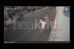 Σοκαριστική παράσυρση στην Σταλίδα