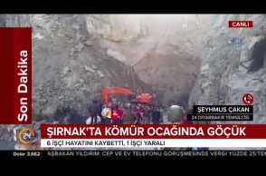 Şırnak'ta kömür ocağında göçük