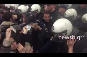 Επεισόδια για τους πλειστηριασμούς