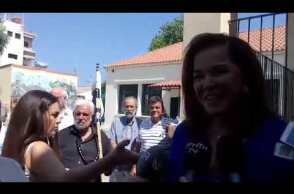 Στο 9ο Δημοτικό Σχολείο Χανίων ψήφισε η Ντόρα Μπακογιάννη