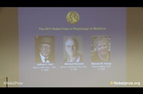 Announcement of the 2017 Nobel Prize in Physiology or Medicine