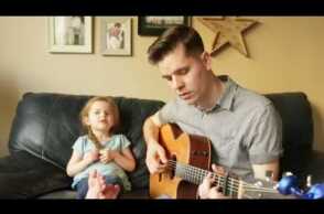 You've Got a Friend In Me - LIVE Performance by 4-year-old Claire Ryann and Dad