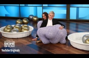 Sofía Vergara and Ellen Play ‘Stuff Your Granny Panties’