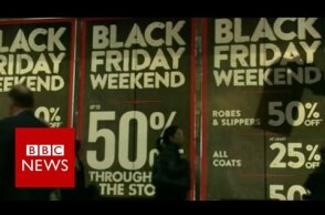 How Black Friday came to the UK - BBC News