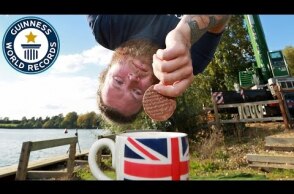 Highest Bungee Dunk - Guinness World Records