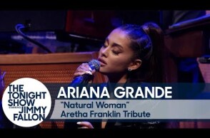 Ariana Grande and The Roots Perform "Natural Woman" in Tribute to Aretha Franklin
