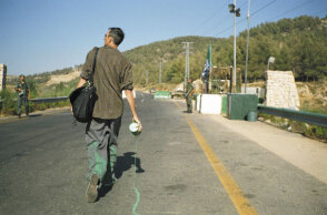 Francis Alys, «The Green Line» (Sometimes doing something poetic can become political and sometimes doing something political can become poetic), 2005. Courtesy: David Zwirner, New York.