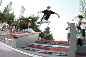 Ο νικητής Giorgio Ζάβος σε big pop shot