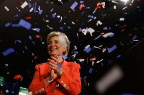 Τα κομφετί της Χίλαρι Κλίντον που δεν έπεσαν ποτέ