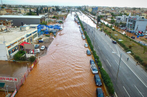 Πλημμύρα στην Ελευσίνα