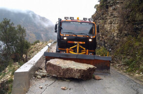 Αποκόλληση βράχων στα Τζουμέρκα