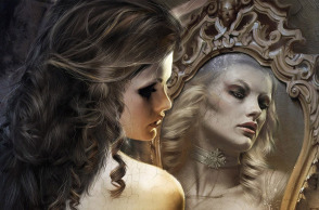 10860-woman-in-the-mirror-1366x768-fantasy-wallpaper.jpg