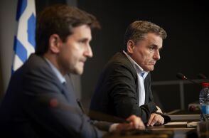 Στις ΗΠΑ Τσακαλώτος και Χουλιαράκης 