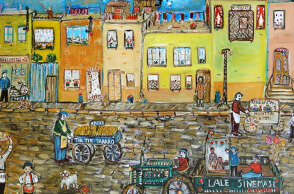 No. 31 1953 yılında Adana'da Debboy Caddesi - Debboy Street in 1953, Adana, 2014, TÜYB -  Oil on Canvas