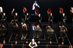 Η «Γέρμα» σε σκηνοθεσία Θεόδωρου Τερζόπουλου στο Εθνικό Θέατρο της Ταϊβάν στην Ταϊπέι © Johanna Weber