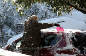 Αθήνα Χιόνια