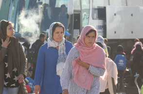 Μόρια- Πρόσφυγες