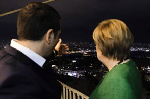 Αλέξης Τσίπρας - Άνγκελα Μέρκελ στην Καστέλα