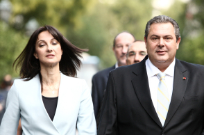 Έλενα Κουντουρά, Πάνος Καμμένος