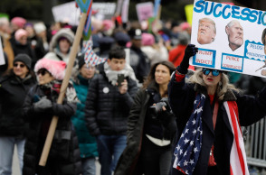 ΗΠΑ - Πορεία για τις Γυναίκες κατά της κυβέρνησης του Ντόναλντ Τραμπ