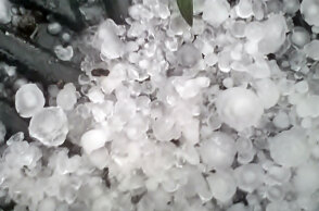 Χαλάζι στη Ζάκυνθο