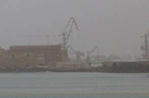 Αφρικανική σκόνη στο Ηράκλειο Κρήτης