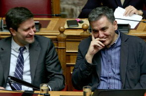 Ευκλείδης Τσακαλώτος, Γιώργος Χουλιαράκης 